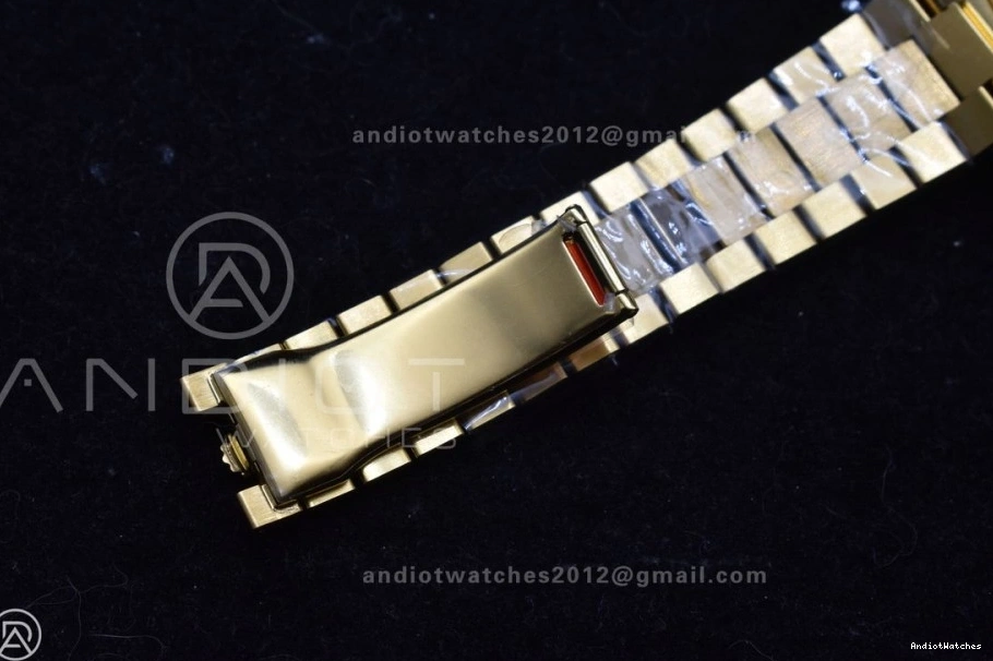 Day VR3255 On Silver Dial 228238 Bracelet Roman 1:1 ARF YG Best Date Weight) President ZeroBulk 40 664 (Gain Edition 0818